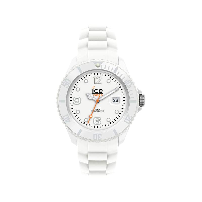 Montre Ice Watch femme silicone blanc - vue 1