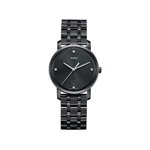 Rado DiaMaster zwart keramisch dameshorloge