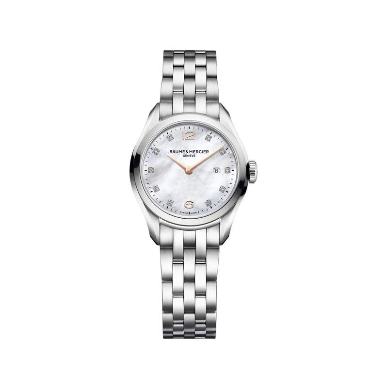 Montre Baume et Mercier Clifton femme acier - vue 1