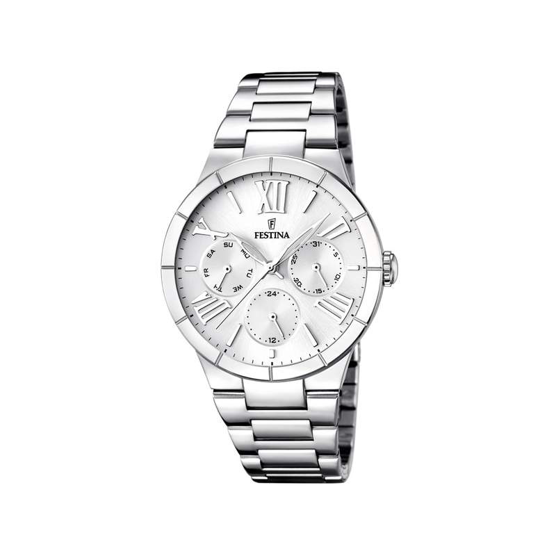 Montre Festina femme acier - vue 1