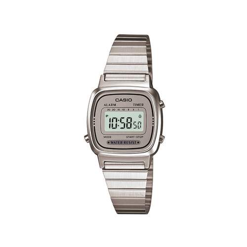 Casio women's steel watch