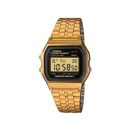 Montre Casio femme acier doré