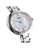 Montre TISSOT FLAMINGO femme cadran nacré blanc bracelet acier - vue VD1