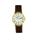 Montre Herbelin Classiques femme acier doré cuir - vue 1