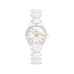 Montre Rado True femme céramique blanche - vue 1
