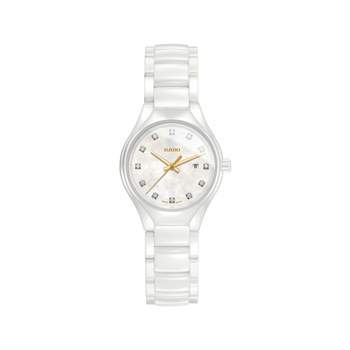 Montre Rado True femme céramique blanche