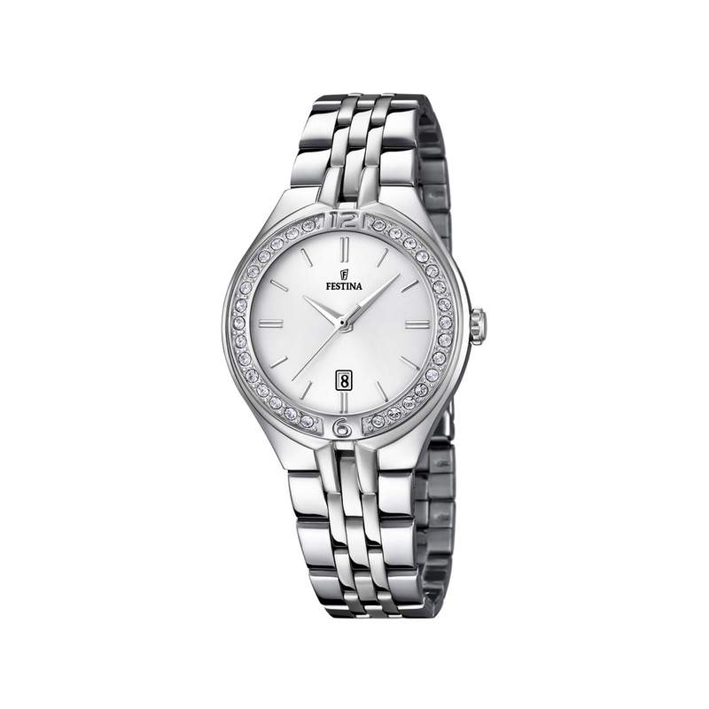 Montre Festina femme acier - vue 1