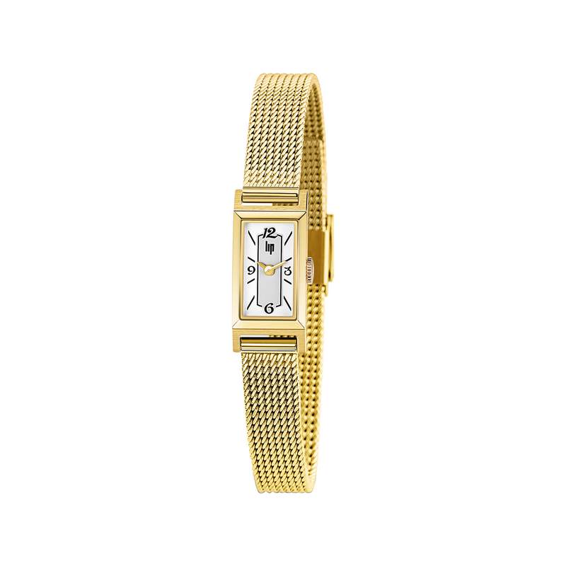 Montre Lip femme acier doré - vue 1