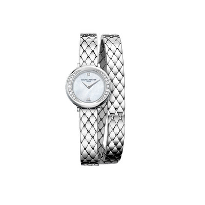 Montre Baume & Mercier Petite Promesse femme acier - vue 1
