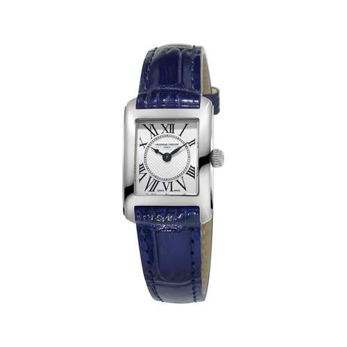 montre Frédérique Constant femme acier cuir