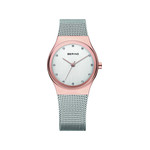 Montre Bering femme acier et acier doré rose - vue 1