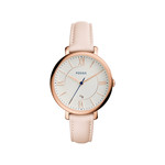 Montre Fossil femme acier doré rose - vue 1