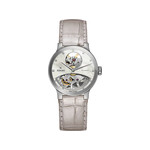 Montre Rado Centrix femme automatique acier bracelet cuir gris - vue 1