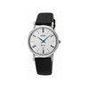 Montre Seiko femme acier bracelet cuir - vue V1