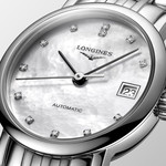 Montre Longines femme acier - vue D1
