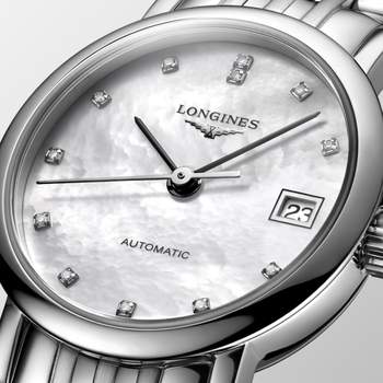 Longines dameshorloge van staal