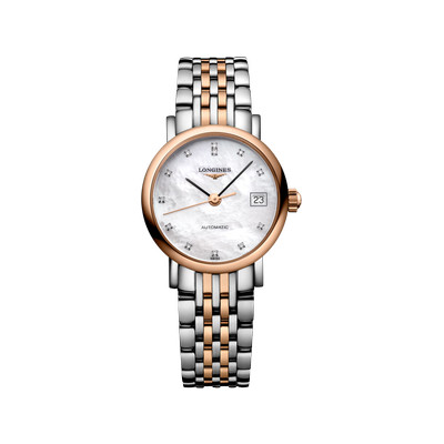 Montre Longines femme automatique acier or 750 - vue 1
