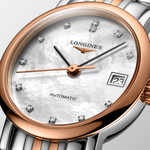 Montre Longines femme automatique acier or 750 - vue D1