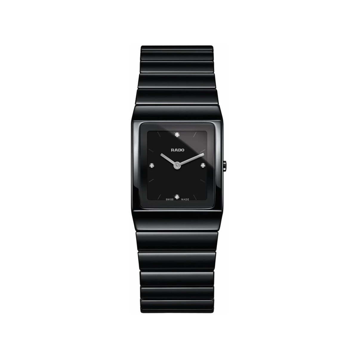 montre Rado femme céramique noire