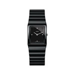 montre Rado femme céramique noire - vue 1