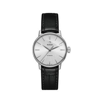 Rado-dameshorloge met automatische opwinding en leren band
