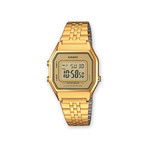 montre Casio femme acier doré - vue 1