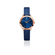 Montre Pierre Lannier cuir bleu