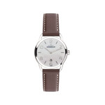 Montre Herbelin Equinoxe femme acier bracelet cuir marron - vue 1