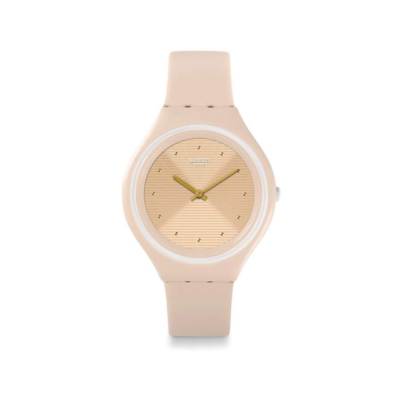 Montre Swatch femme plastique silicone chair - vue 1