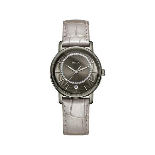 Montre Rado femme céramique cuir
