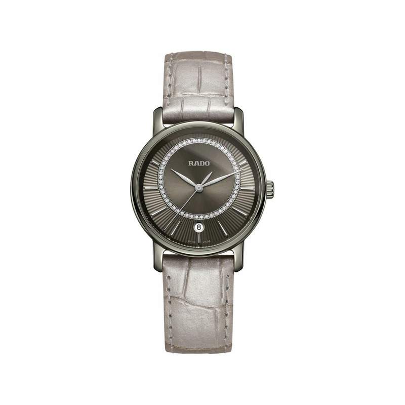 Montre Rado femme céramique cuir - vue 1