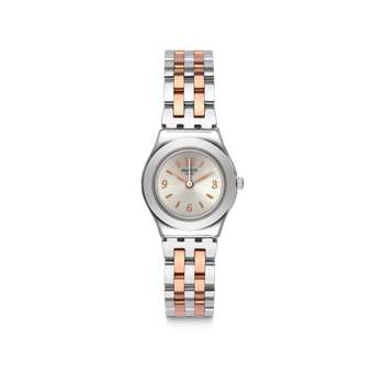 Swatch-dameshorloge van tweekleurig staal