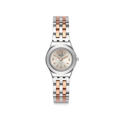 Montre Swatch femme acier bicolore