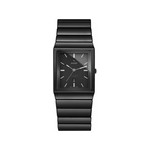 Montre Rado femme automatique céramique noire - vue 1