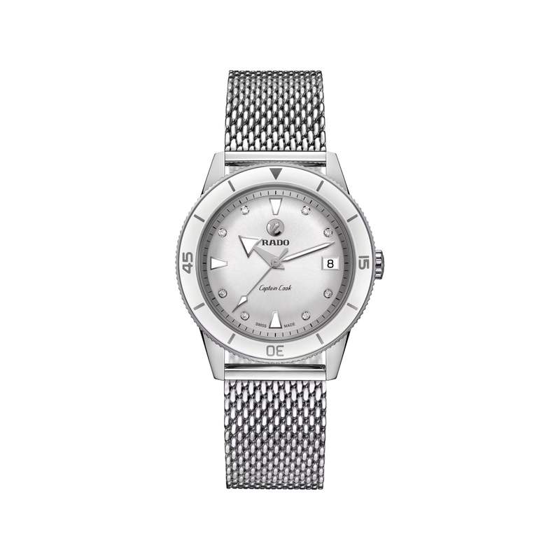 Montre Rado femme automatique acier milanaise - vue 1