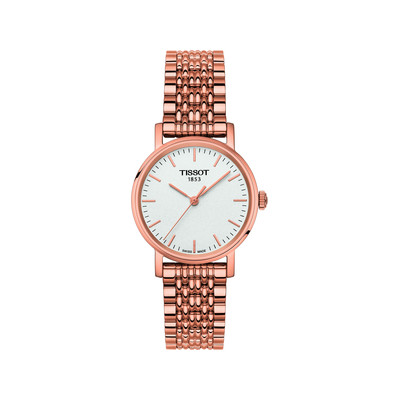 Montre Tissot femme acier doré