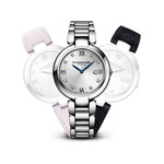 Montre Raymond Weil Shine femme acier et cuir - vue 1