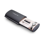 Montre Raymond Weil Shine femme acier cuir diamant - vue E1