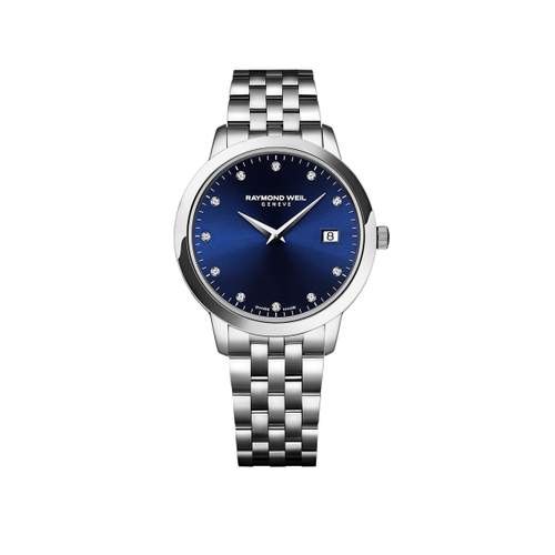 Raymond Weil Toccata women's steel diamond watch
