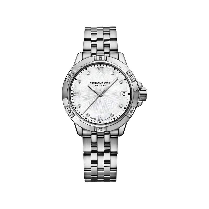 Montre Raymond Weil Tango femme acier diamant - vue 1
