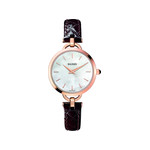 Montre Balmain femme acier rose cuir - vue 1