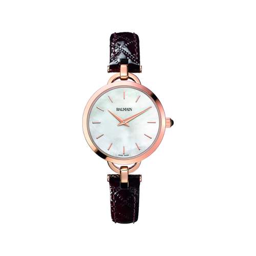 Montre Balmain femme acier rose cuir