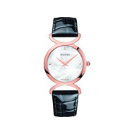 Montre Balmain femme acier rose cuir