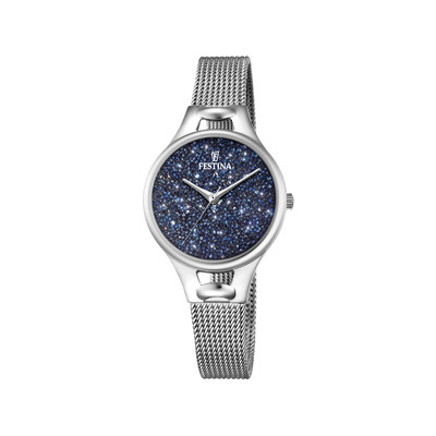 Montre Festina femme acier cristaux swarovski - Femme - modèle F20331/2 |  MATY