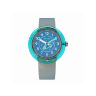 Montre Flik Flak mixte Go for Space bleu