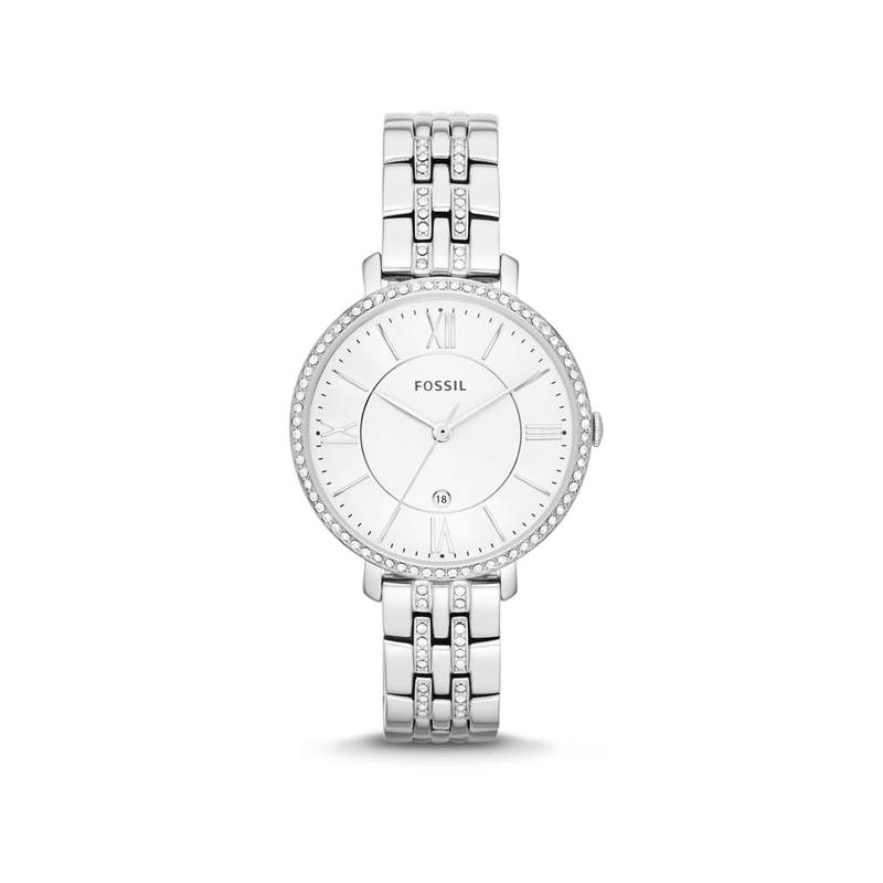 Montre Fossil femme acier cristaux - vue 1
