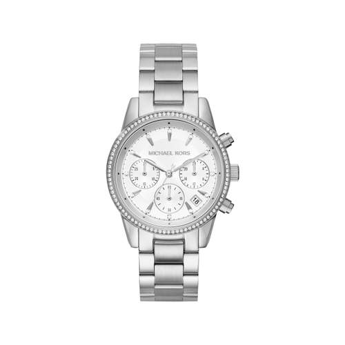 Montre Michaël Kors femme chronographe acier