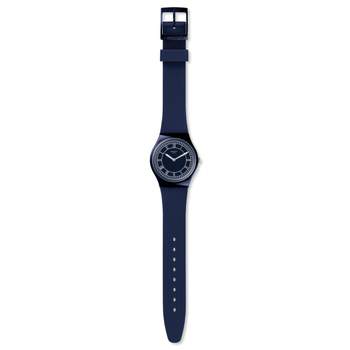 Swatch gemengd plastic horloge blauw