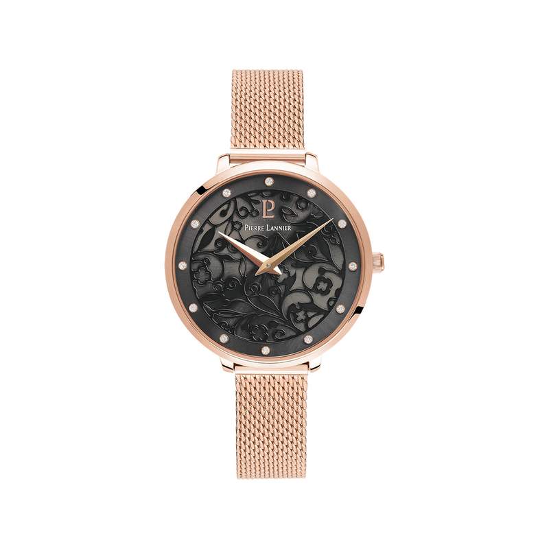 Montre Pierre Lannier femme acier rose - vue 1