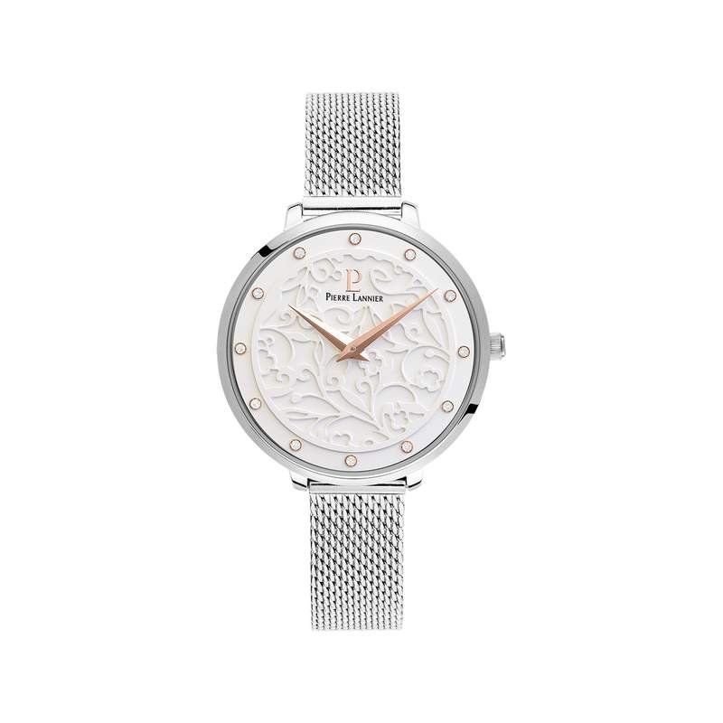 Montre Pierre Lannier acier milanais - vue 1